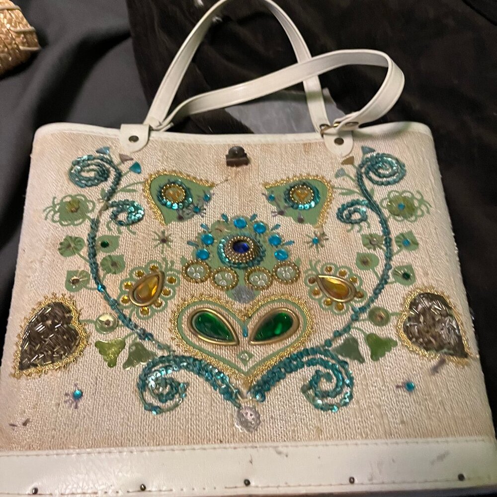 60's Mod bucket purse